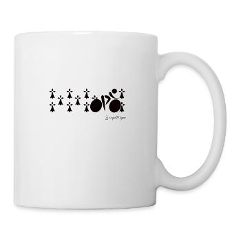 Bretagne Radfahrer - Tasse - Weiß - Rechts