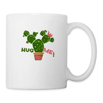Hug me - Mug blanc - blanc - Droite