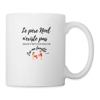 Santa does not exist but it does not matter ... - Mug - white - Right