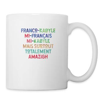 Franco-Kabyle - Mug blanc - blanc - Droite