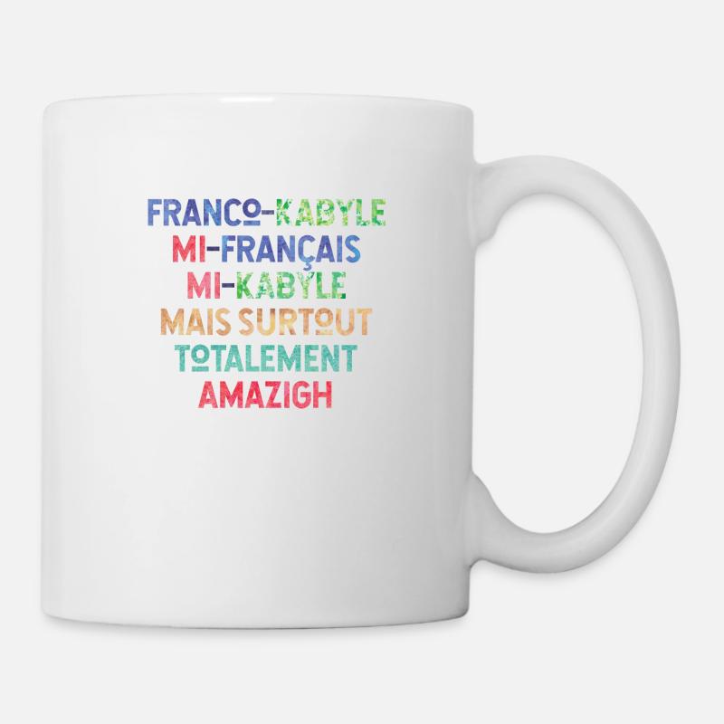 Franco-Kabyle - Tasse - Weiß