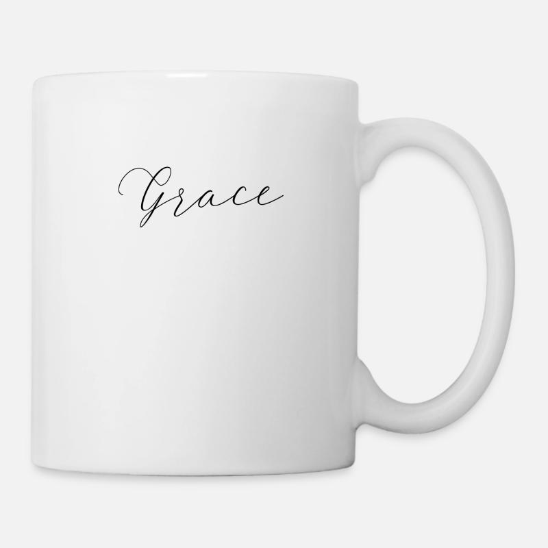 only Grace. - Tasse - Weiß