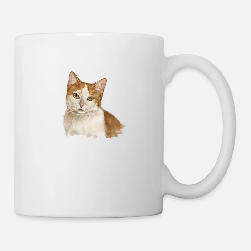 cat Marie - Mug - white