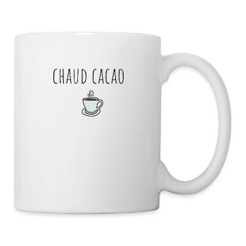 hot cocoa cho cho chocolate humor gift - Mug - white - Right