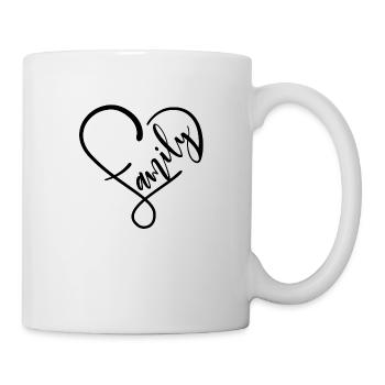 Familie - Tasse - Weiß - Rechts