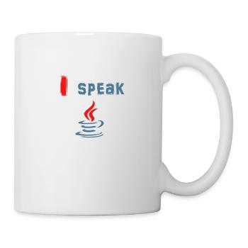 I speak Java - I speak Java - Mug - white - Right