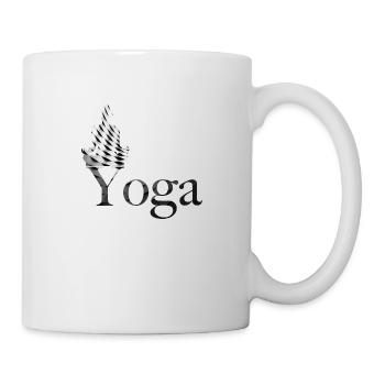Yoga - Mug blanc - blanc - Droite
