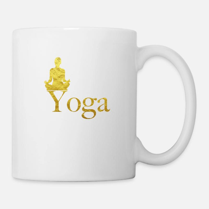 Yoga - Mug blanc - blanc