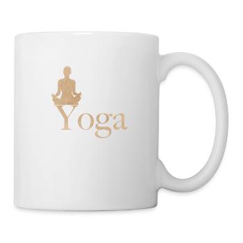 Yoga - Mug blanc - blanc - Droite