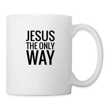 Jesus the Only Way - Der einzige Weg - Tasse - Weiß - Rechts