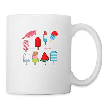 GLACES - Mug blanc - blanc - Droite
