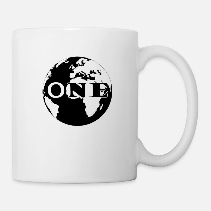Planet Earth - Tasse - Weiß