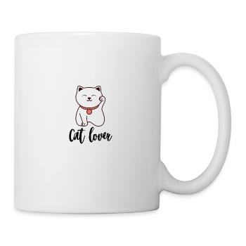 Cat lover - Mug - white - Right