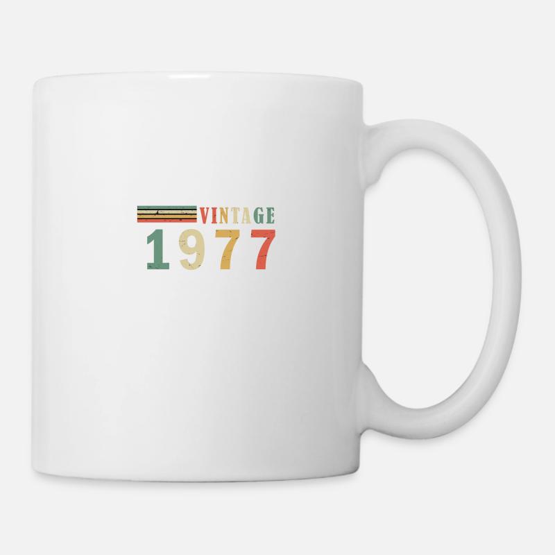 Vintage 1977 - Mug blanc - blanc