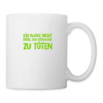 das ist kein böser Blick - Tasse - Weiß - Rechts