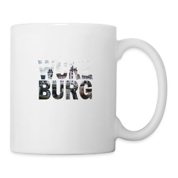Würzburg Stadtbild - Tasse - Weiß - Rechts