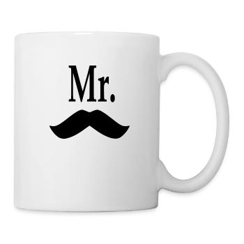 Mr. mustache. - Mug - white - Right