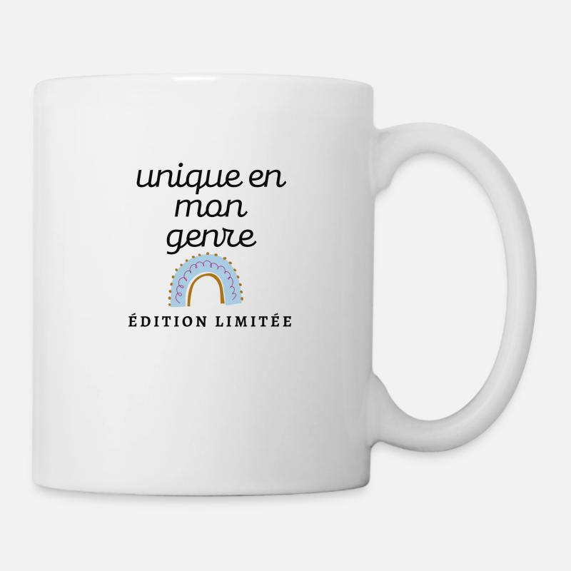 unique en mon genre, édition limitée - Mug blanc - blanc