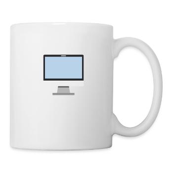 Computer - Tasse - Weiß - Rechts