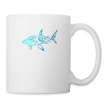 Hawaii Mano Tribal Shark Ocean Life Shark Gift - Mug - white - Right