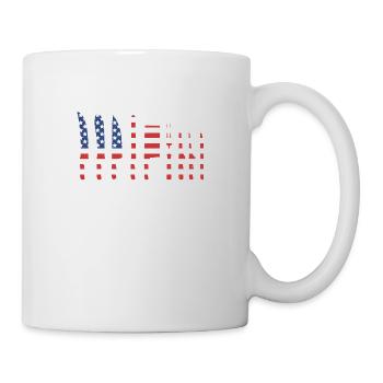 American Flag Küche Metzger Messer Set - Tasse - Weiß - Rechts
