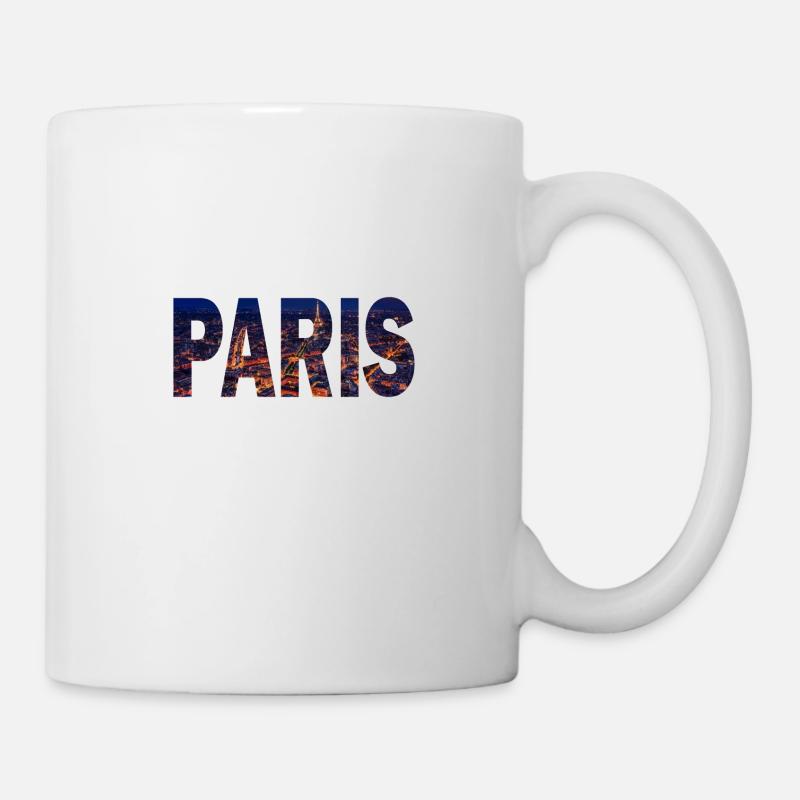 Paris paysage urbain - Mug - white