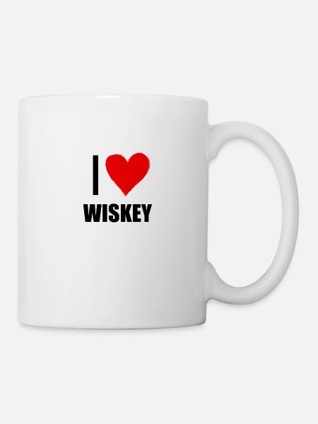 Wiskey - Tasse - Weiß