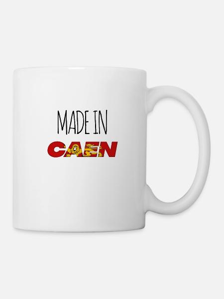 Caen Made in normandie - Mug blanc - blanc