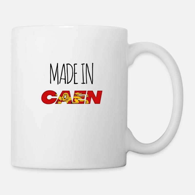 Caen Made in Normandy - Tasse - Weiß