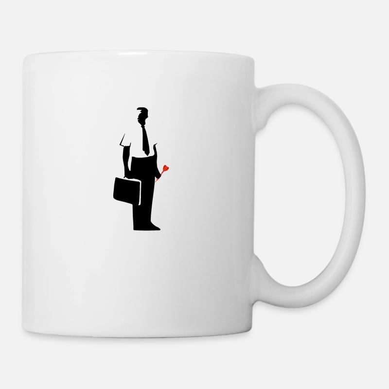 Falling Down Darts World Cup - Mug - white
