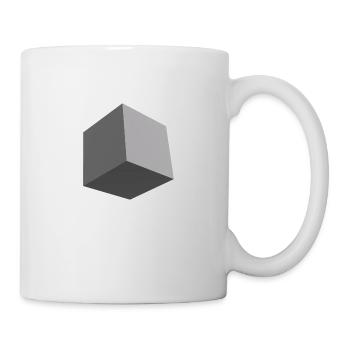 Cube - Tasse - Weiß - Rechts