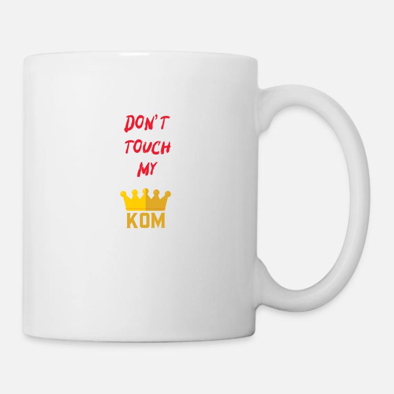 Don't touch my kom - Mug blanc - blanc
