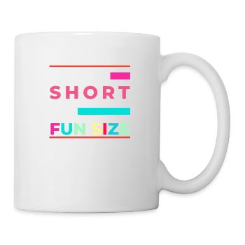 Je ne suis pas petit, je suis drôle de taille drôle - Mug blanc - blanc - Droite