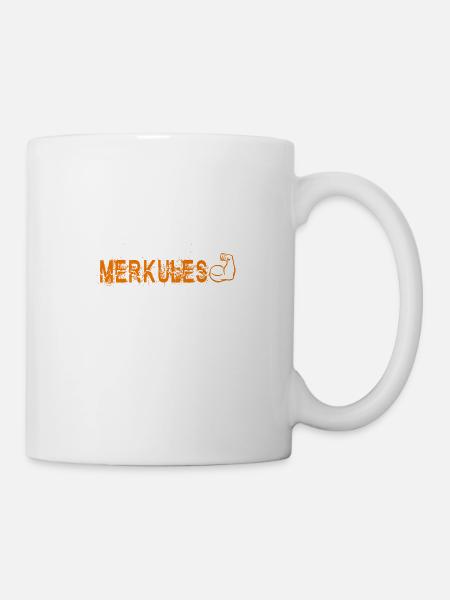 Merkules - Tasse - Weiß