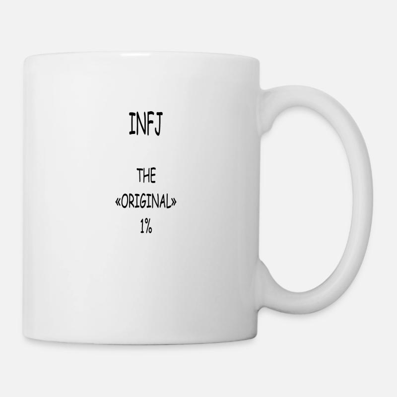 Infj the original Social Introvert Geschenk - Tasse - Weiß