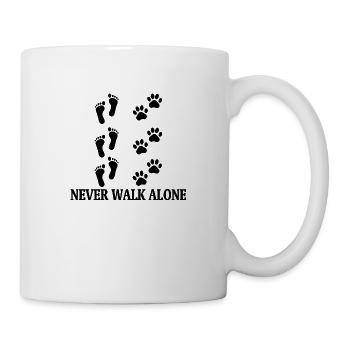 Chien chien - Mug blanc - blanc - Droite