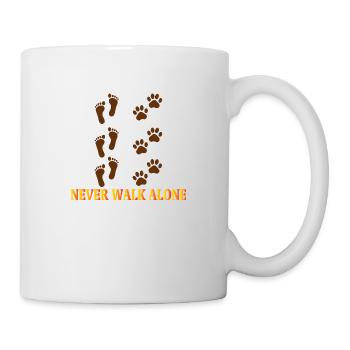 Chien chien - Mug blanc - blanc - Droite