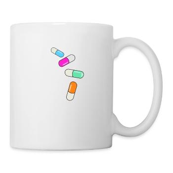 pills variant - Tasse - Weiß - Rechts