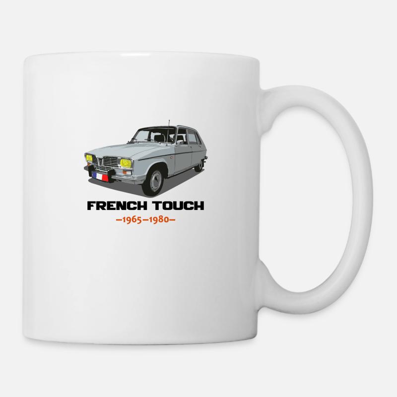 R16 Noir - Mug blanc - blanc