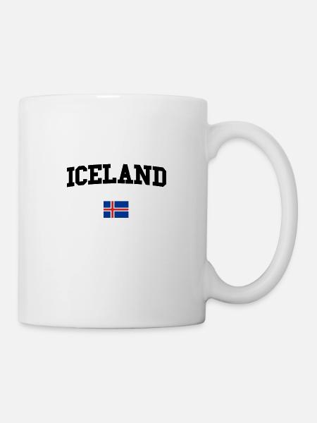 ISLANDE - Mug blanc - blanc