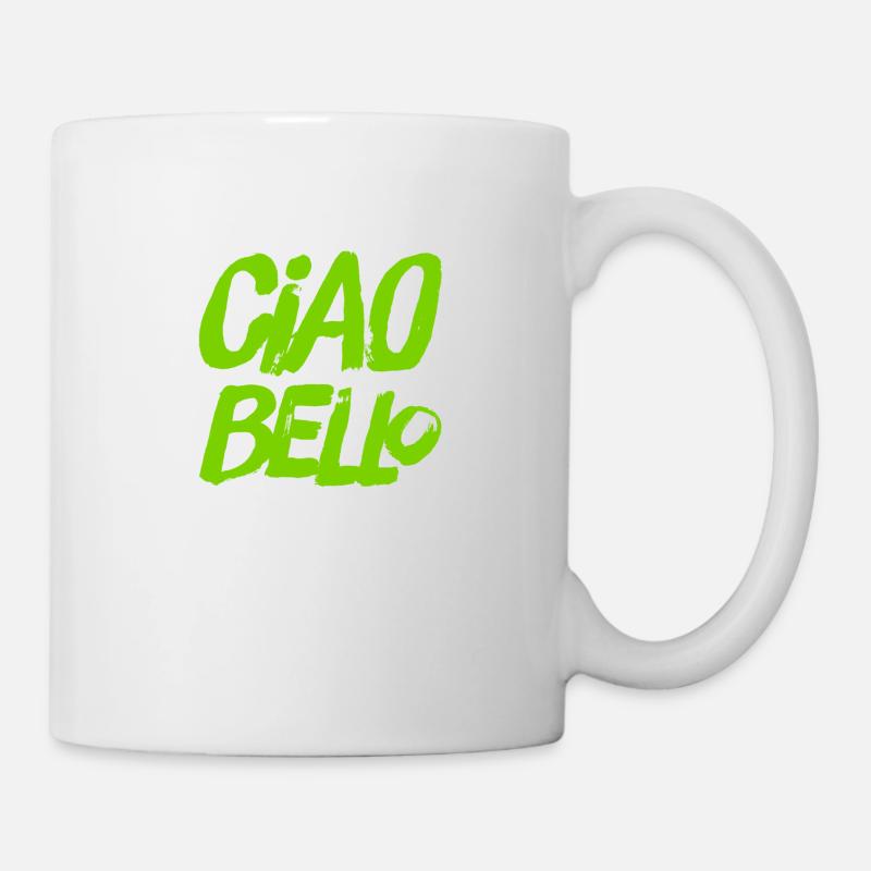 ciao bello - Tasse - Weiß