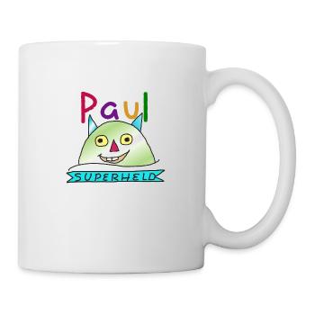 Paul prénom garçon nom de super-héros monstre - Mug blanc - blanc - Droite