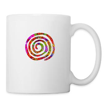 Spiral - Tasse - Weiß - Rechts