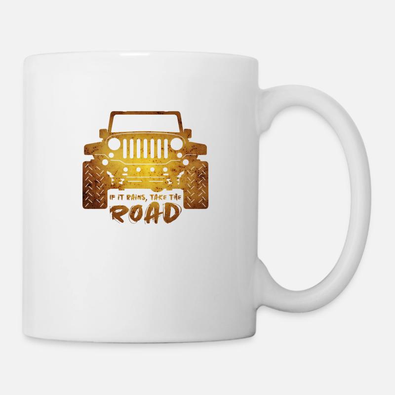Jeep - Mug blanc - blanc