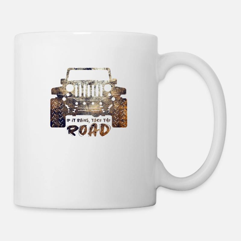 Jeep - Mug blanc - blanc