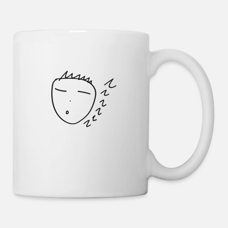 je veux dormir - Mug blanc - blanc