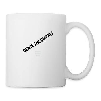 Génie incompris - Mug blanc - blanc - Droite