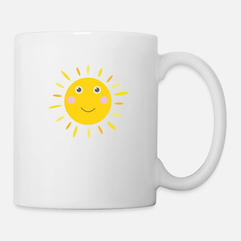 Sunny le soleil - Mug blanc - blanc