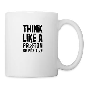 Positive thinking chemistry student gift - Mug - white - Right