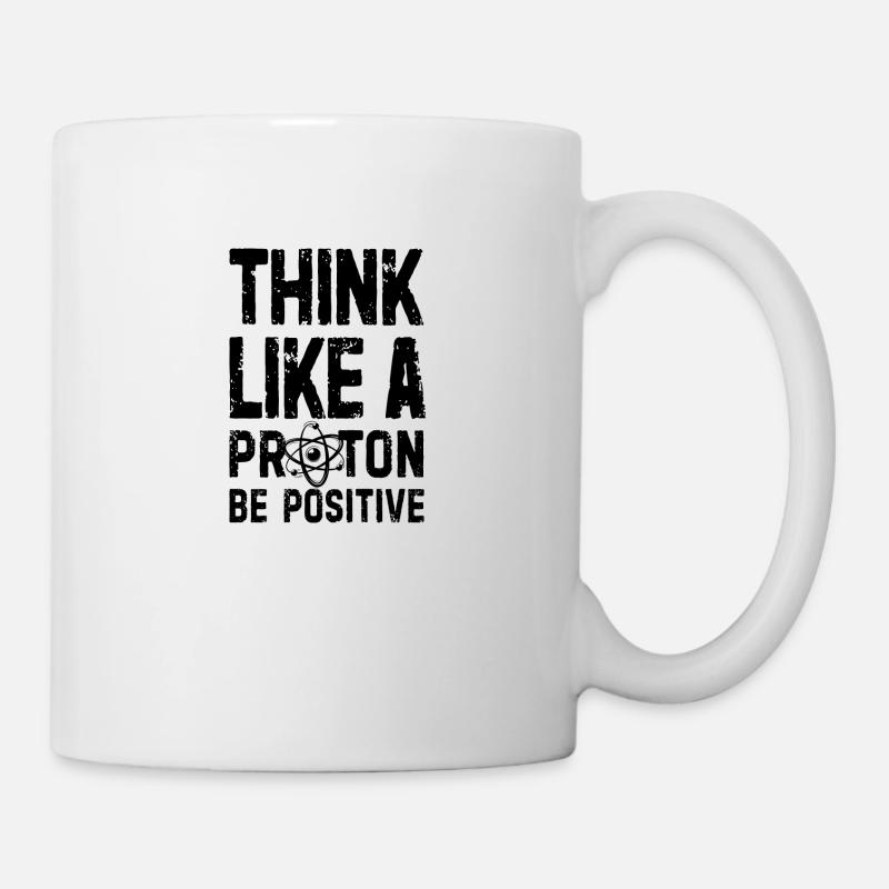 Positive thinking chemistry student gift - Mug - white